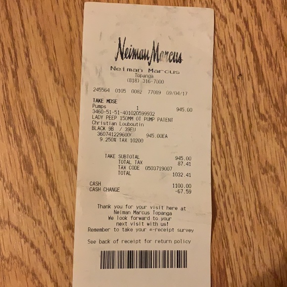 PRICE DROPPED Christian Louboutin Black Lady Peep 150 MM - Picture 10 of 12